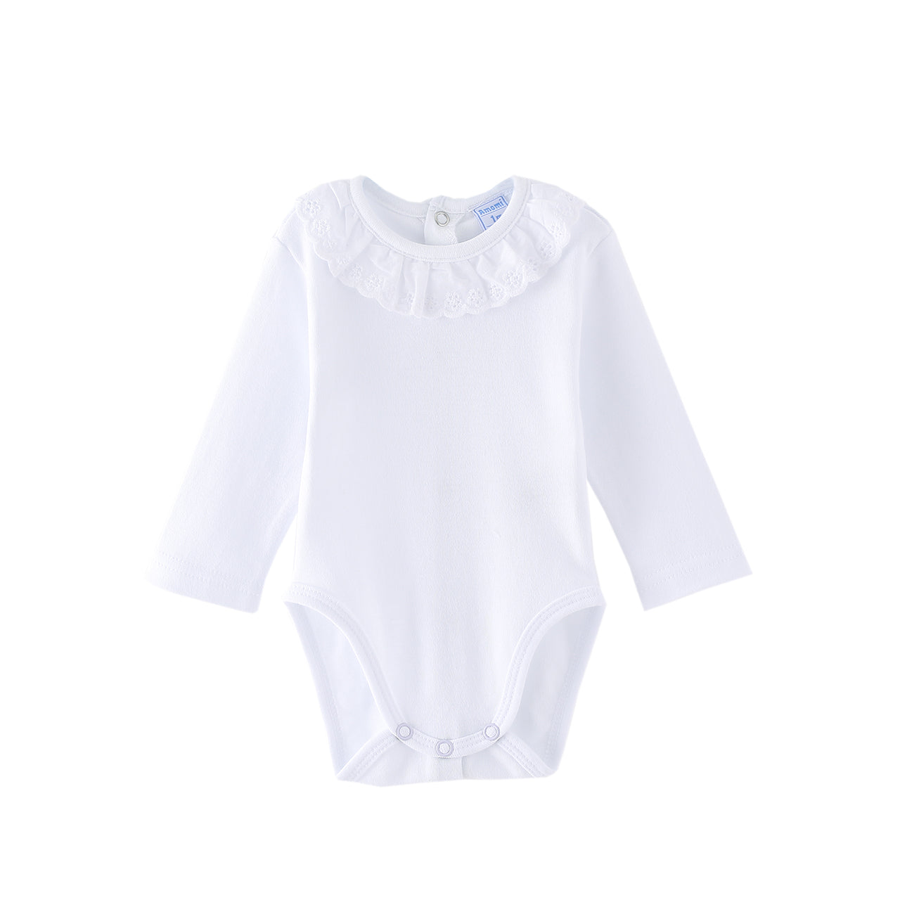 Embroider Collar Bodysuit 2 Pack