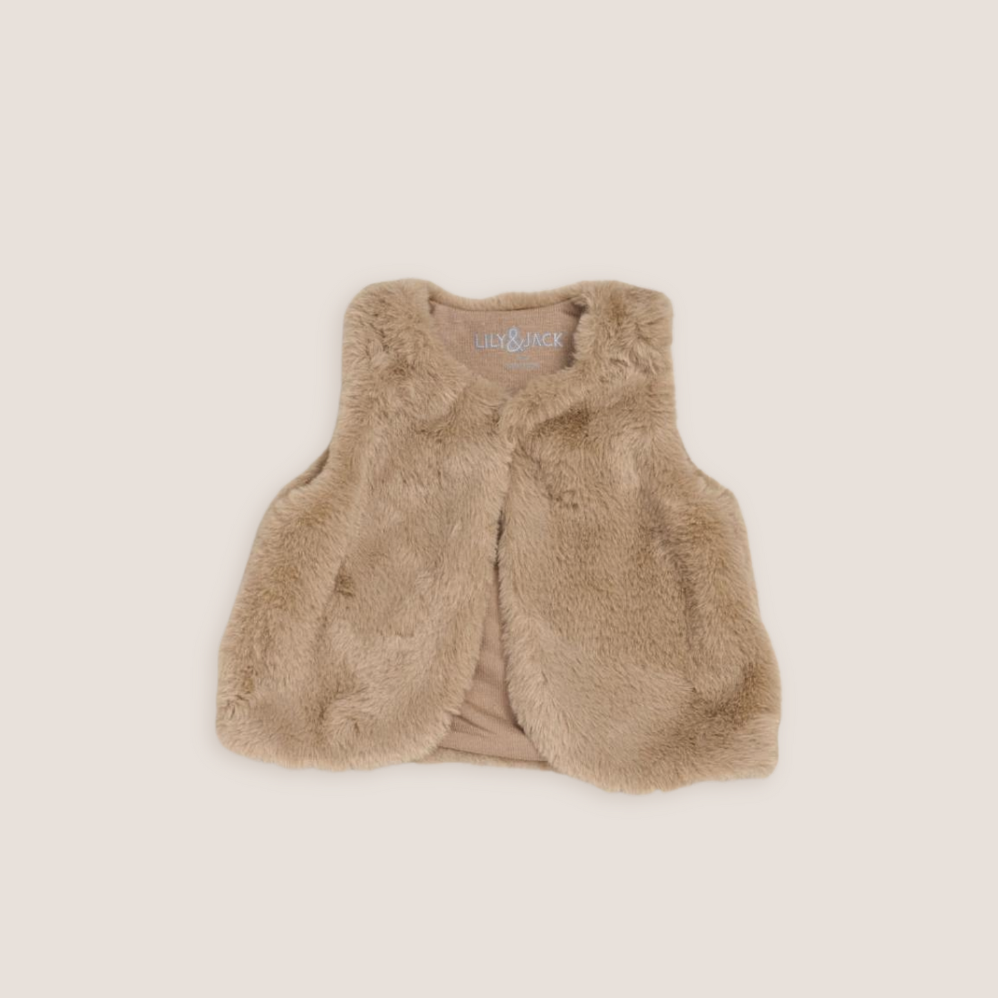 Smiling Fur Vest Outfit