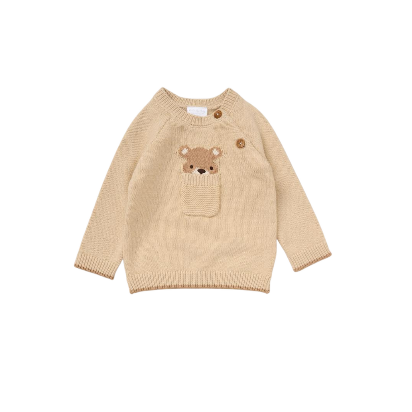Pocket Bear Knit Set
