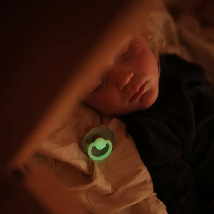 FRIGG Rope Night Natural Rubber Pacifier 2-Pack