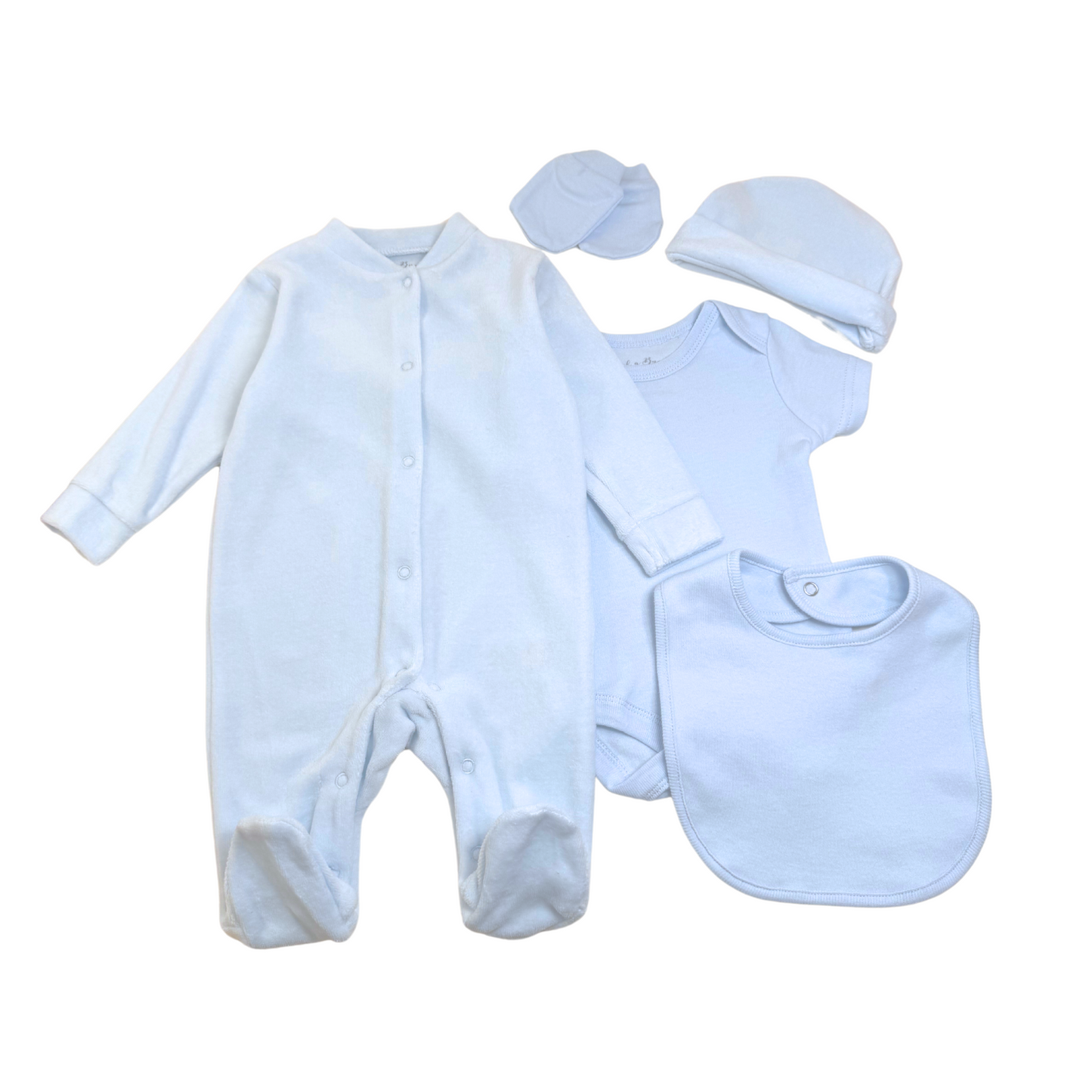 Plain Blue 5PC Set
