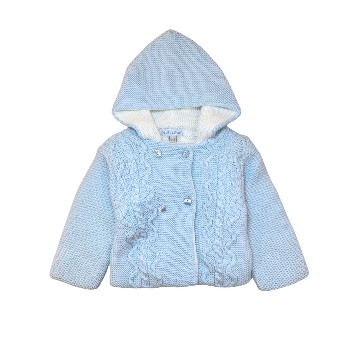 Hooded Cardigan Coat