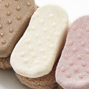 Boucle Teddy Slipper Socks