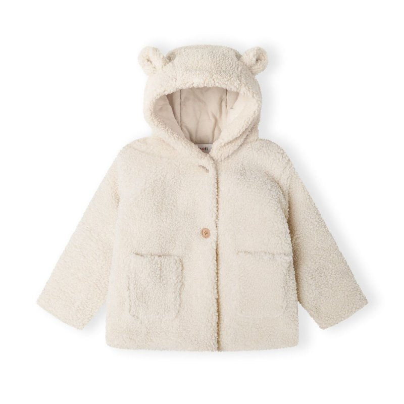 Beige Sherpa Jacket