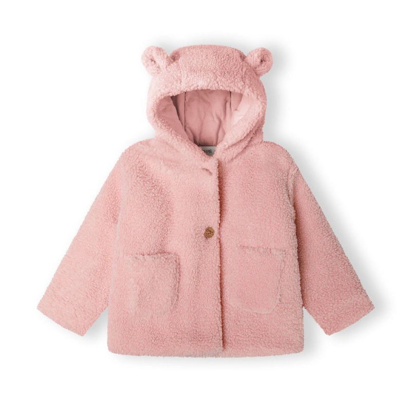 Pink Soft Sherpa Jacket