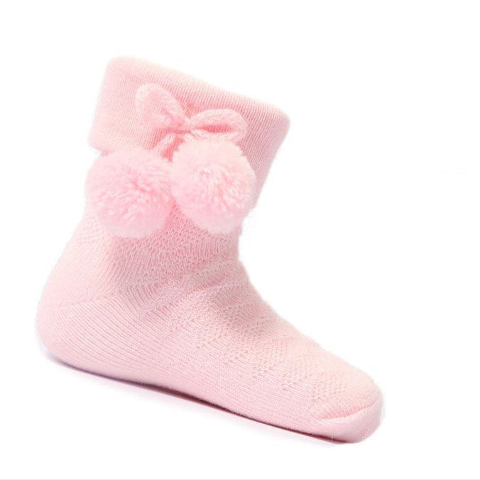 Pom Pom Ankle Socks