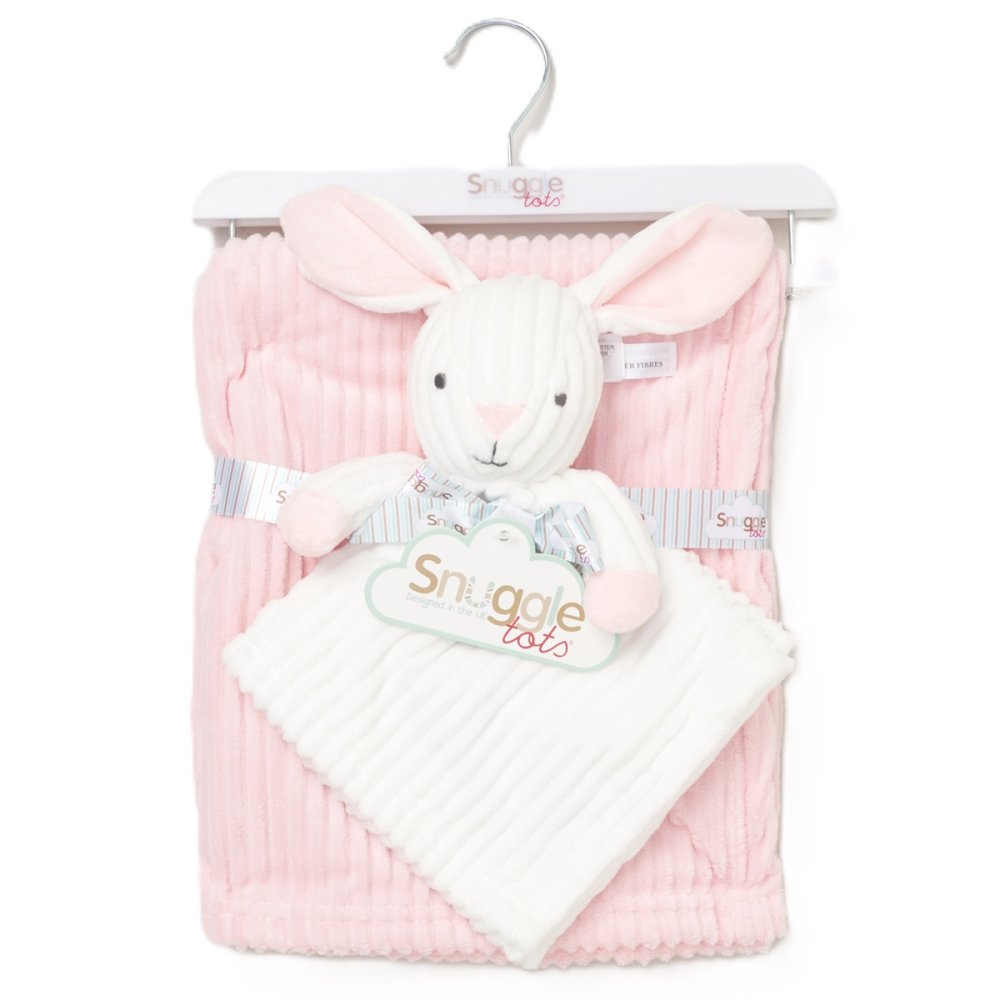 Ribbed Comforter & Blanket Set