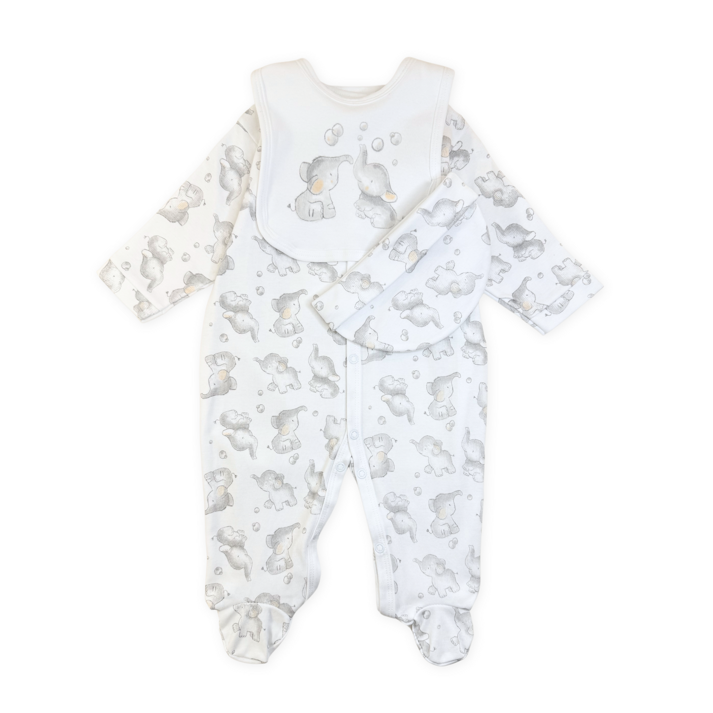 Elephant Print 3PC Set