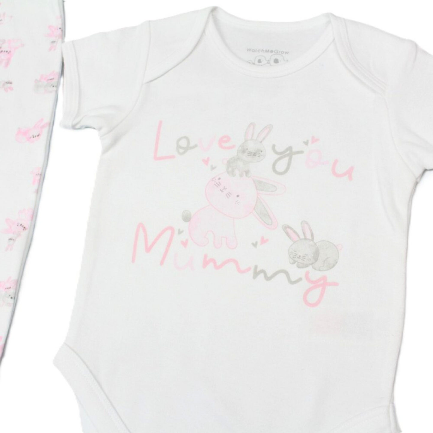 Mummy Bunny Pink 5PC Set