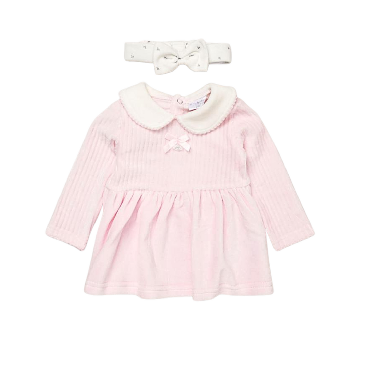 Pink Soft Ribbed 3PC Set