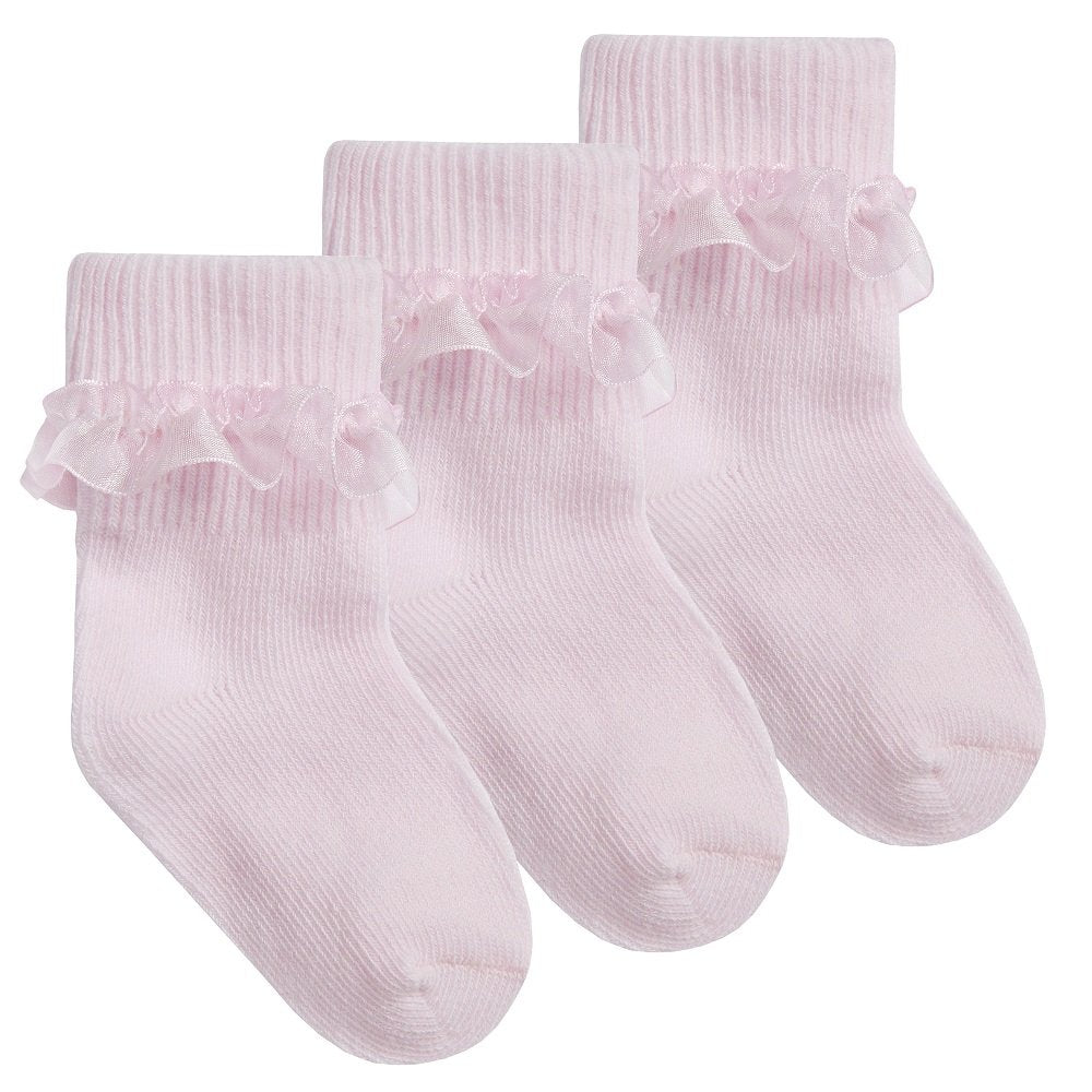 Frilly Lace Socks 3 Pack