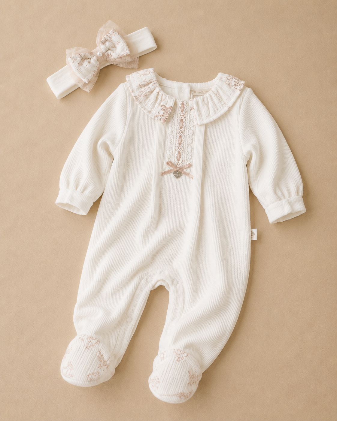 Primrose Vintage Sleepsuit Set