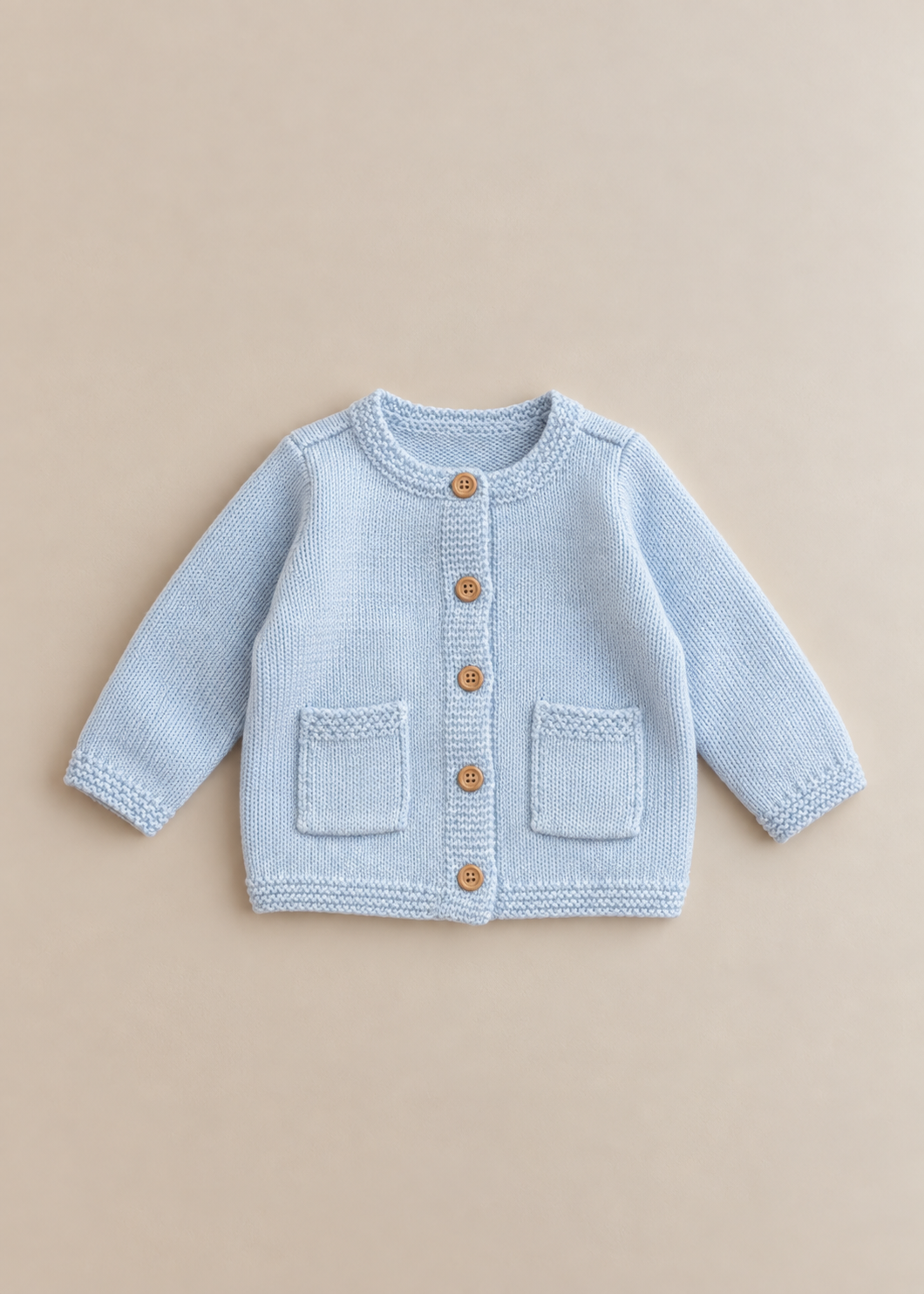 Knitted Pocket Cardigan