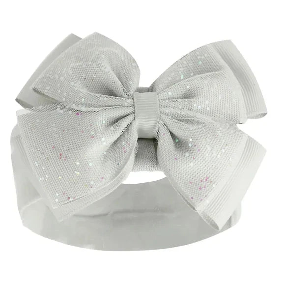 Glitter Bow Headband