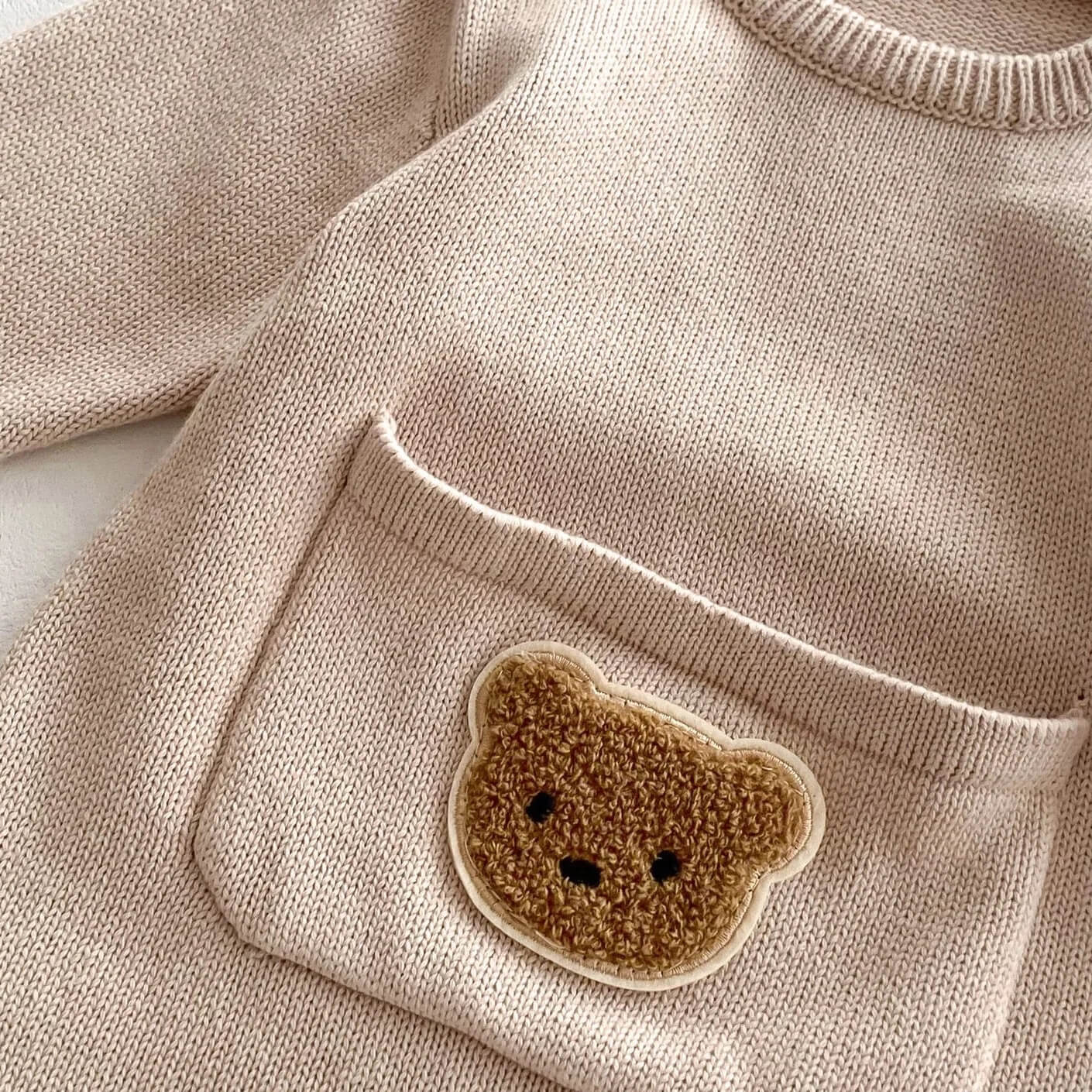 Waffle Bear Playsuit