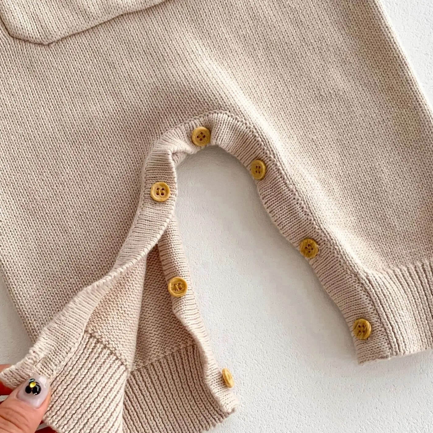 Waffle Bear Playsuit