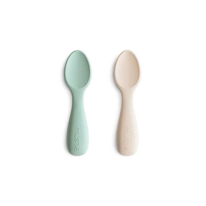 Silicone Toddler Starter Spoons 2 Pack