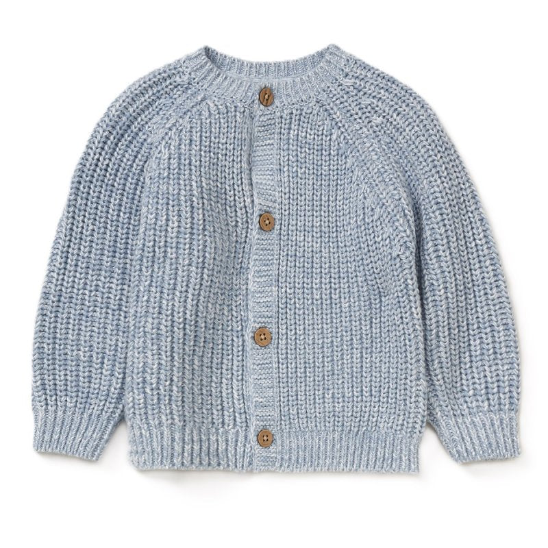 The Hello Blue Cardigan