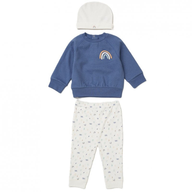Sweatshirt & Jog Pant Blue Set