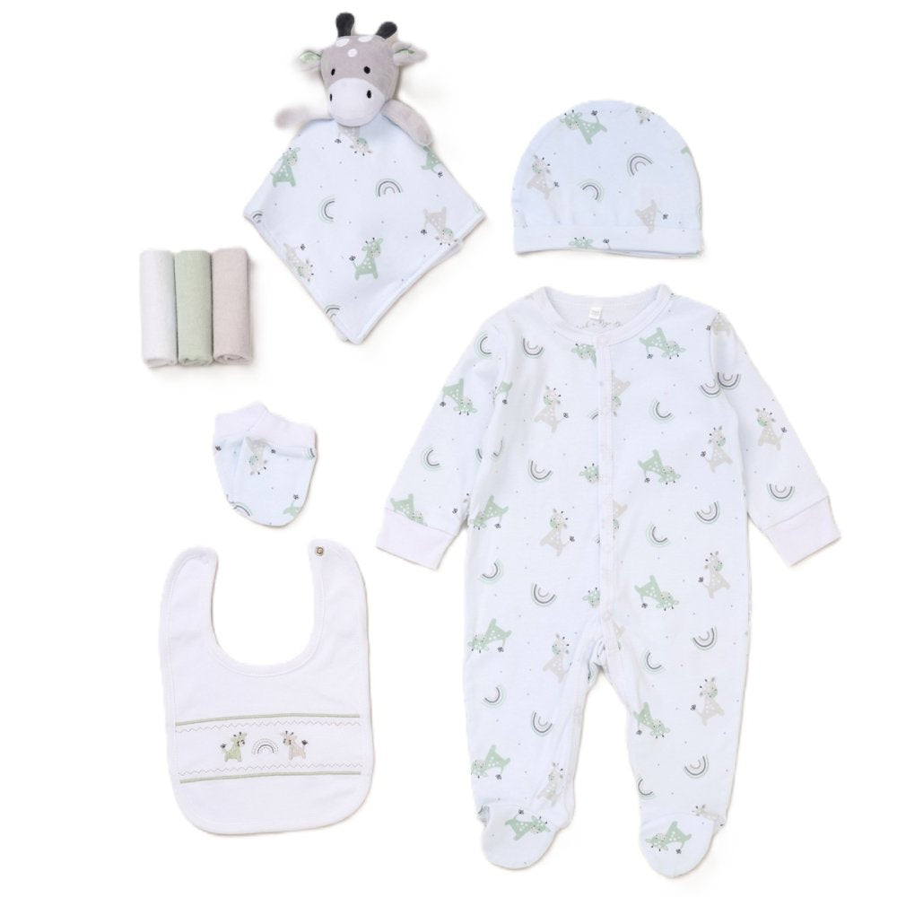 Giraffes & Rainbows 8PC Essential Set