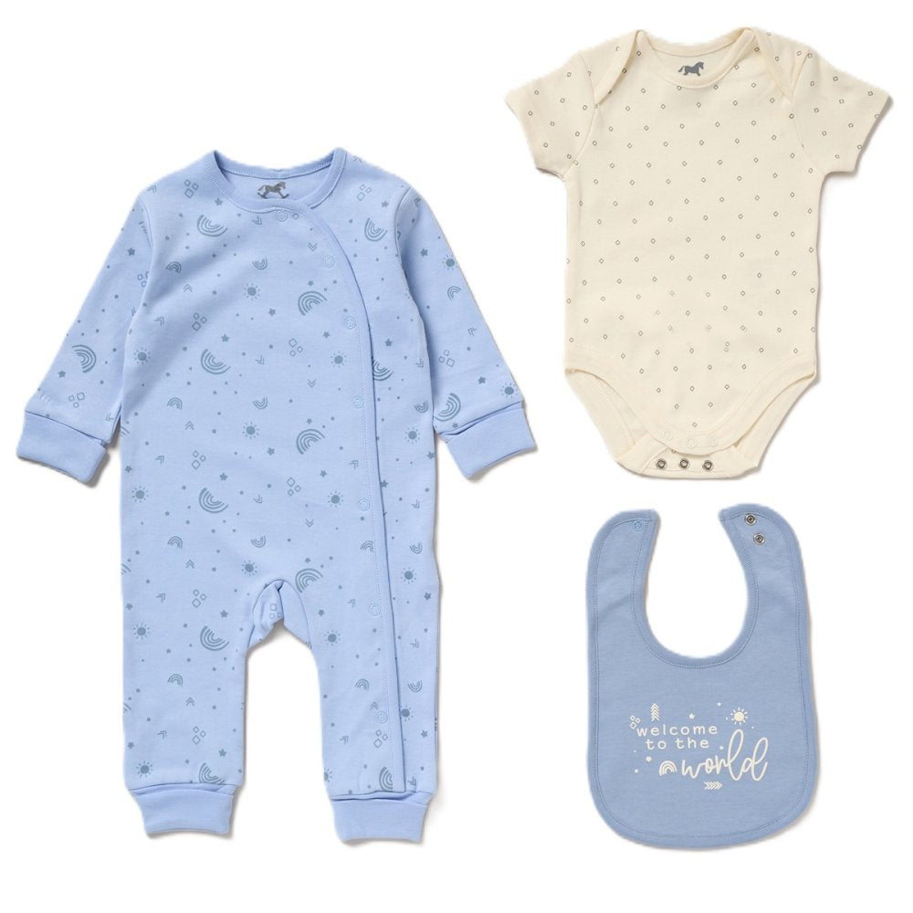 Organic Blue Sky 3PC Set