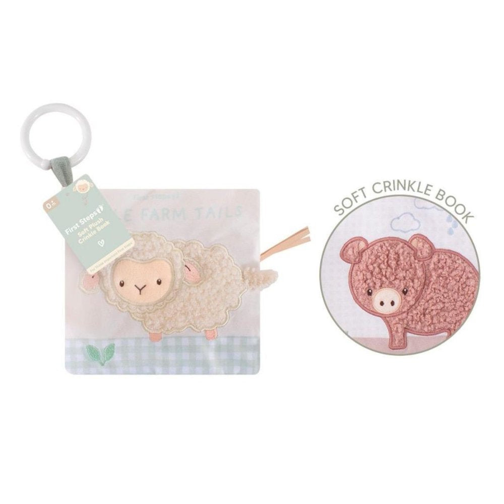 On The Farm Soft Crinkle Baby Book