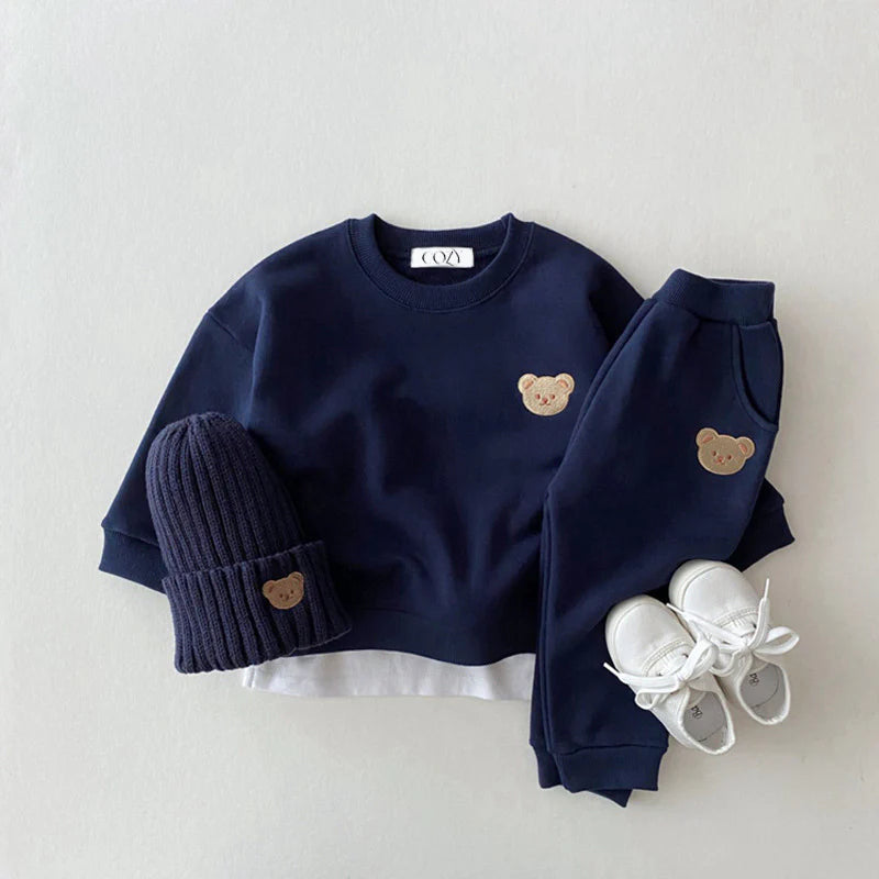 The Navy Bear Colour Tracksuit