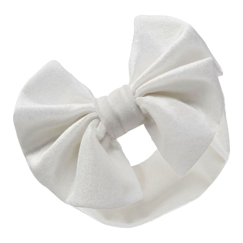 Velour Bow Headband