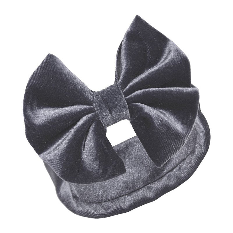 Velour Bow Headband