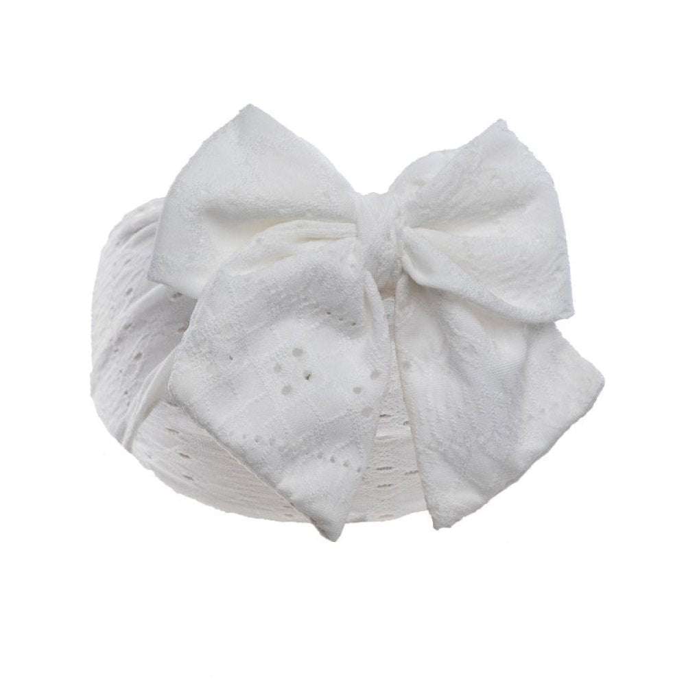 Cable Headband with Large Bow