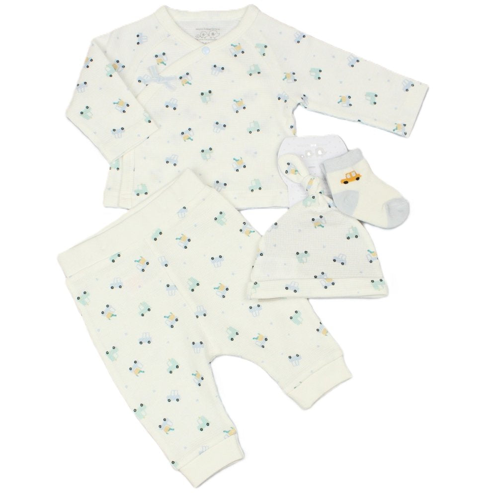On The Road Waffle Wrap Pyjama Set