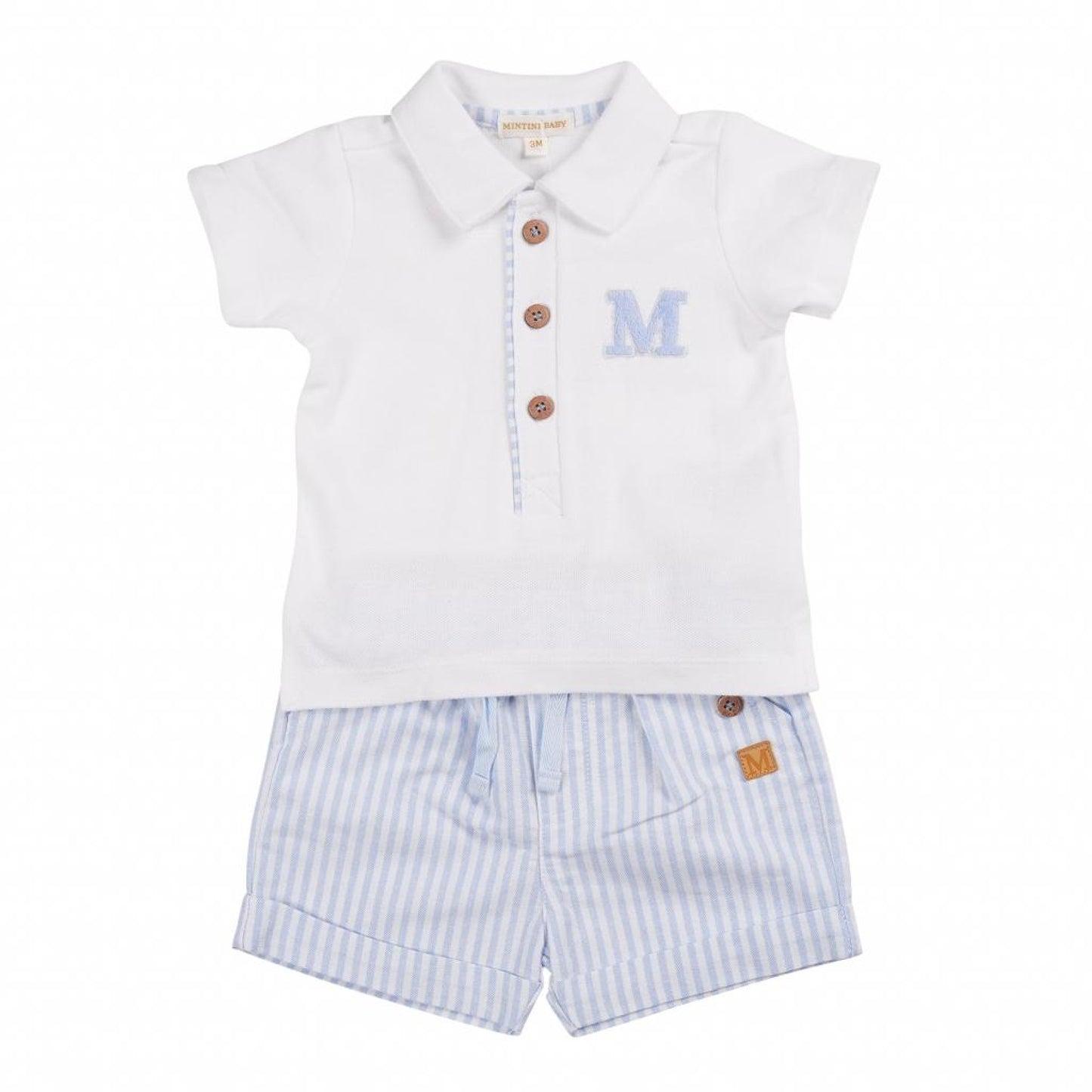 Max Pinstriped Set