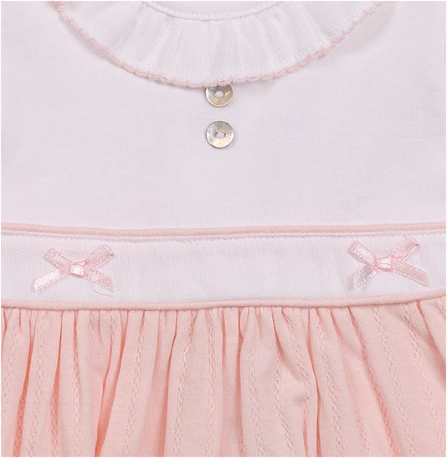 Fiah Pointelle Bow Dress