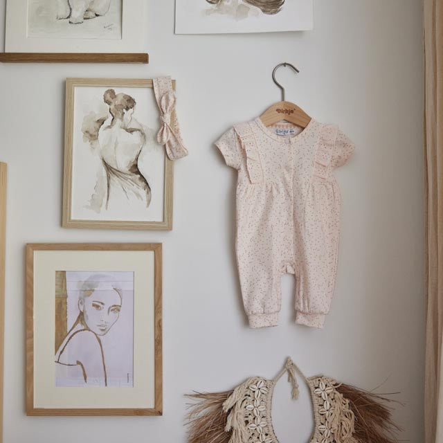 Golden Girl Playsuit Set