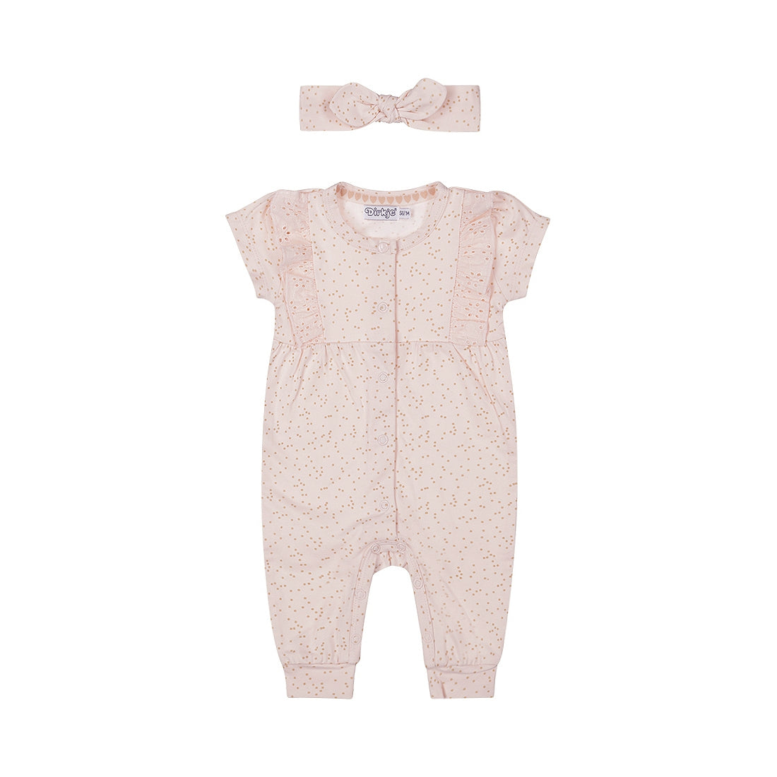 Golden Girl Playsuit Set