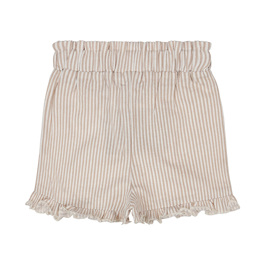 Ruffle Strippy Shorts
