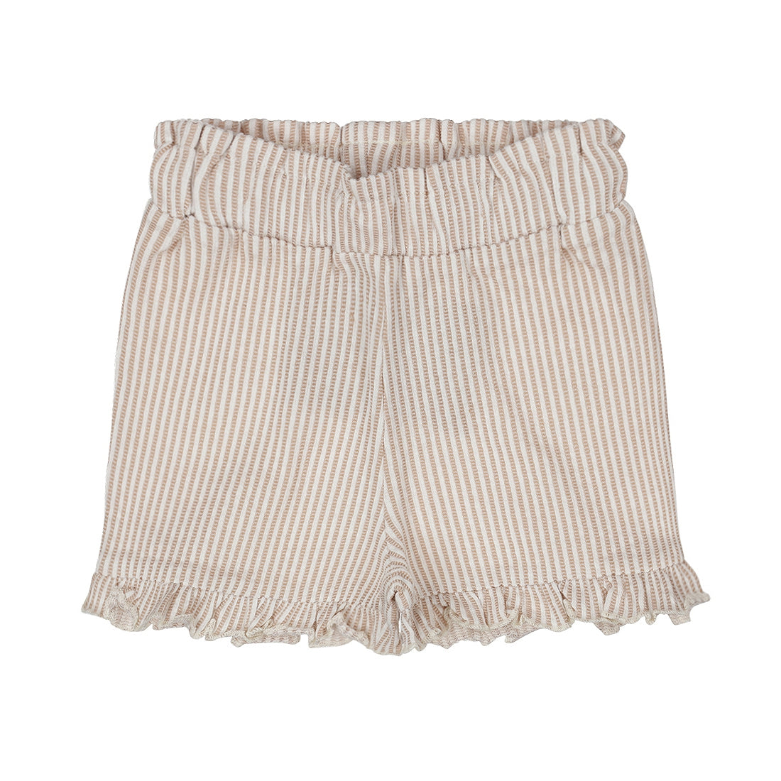 Ruffle Strippy Shorts