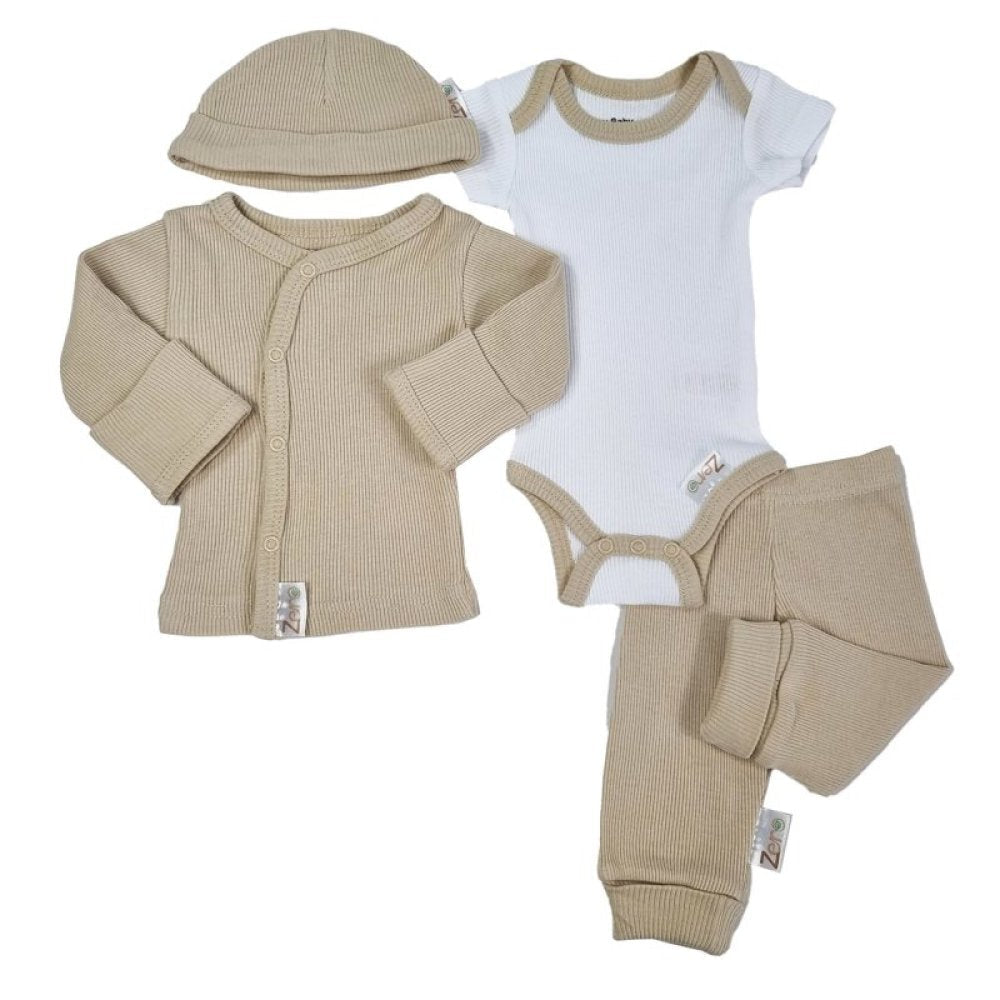 Prem Ribbed 4PC Set