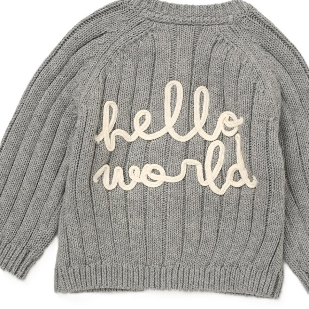 Hello World Cardigan