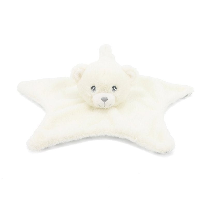 White Teddy Comforter