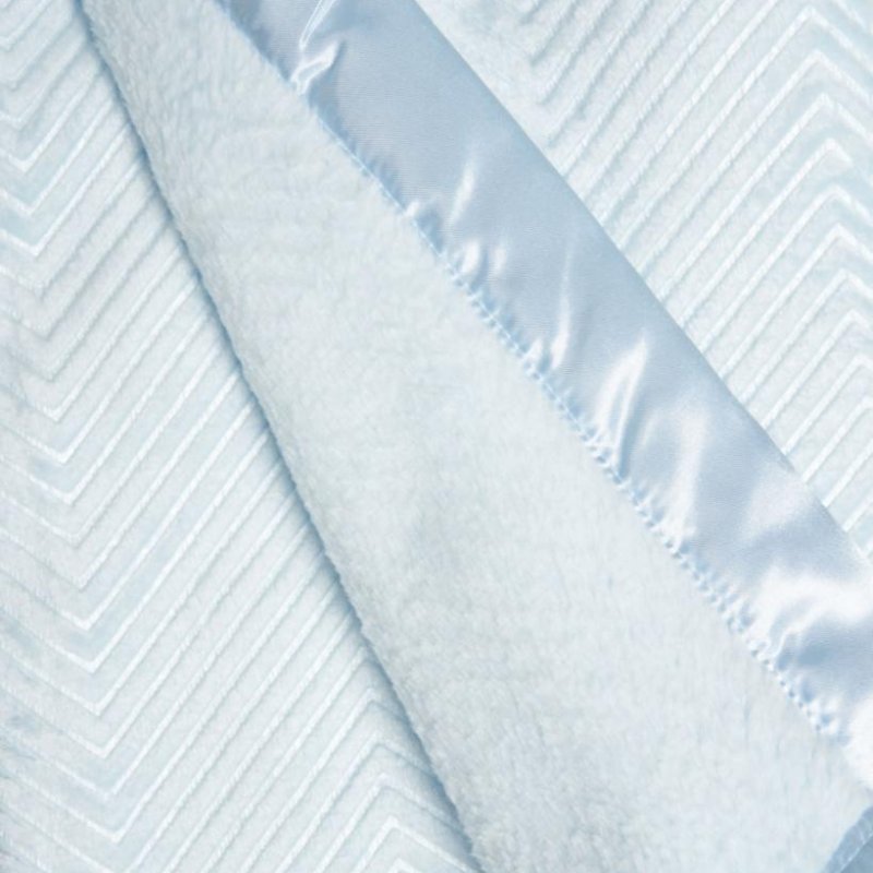 Satin Chevron Blanket