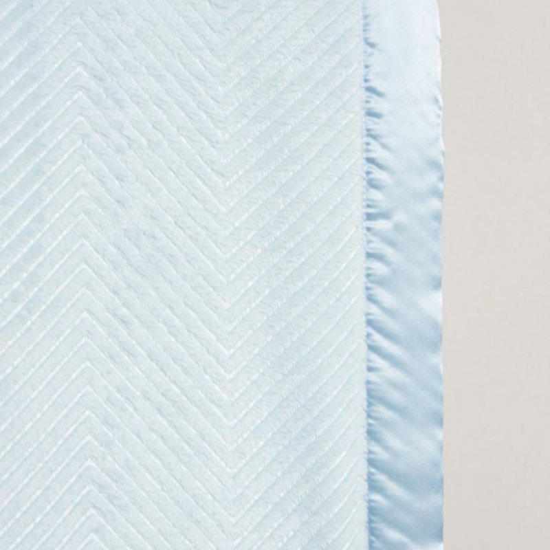 Satin Chevron Blanket