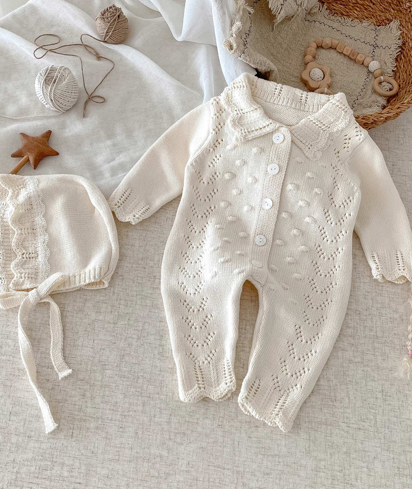 Bonnie Bonnet Knitted Two piece