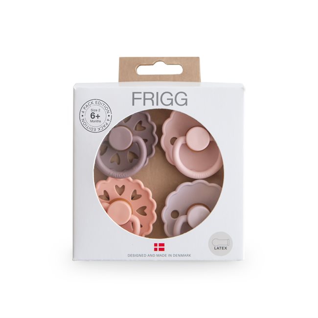 FRIGG Latex Pacifier 4-Pack