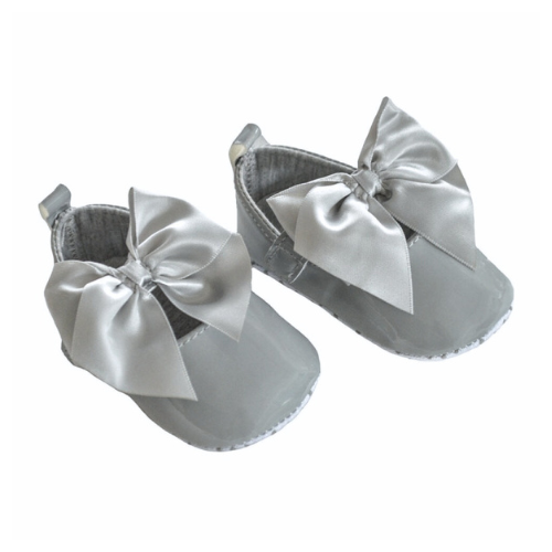 Shiny Bow Ballerinas