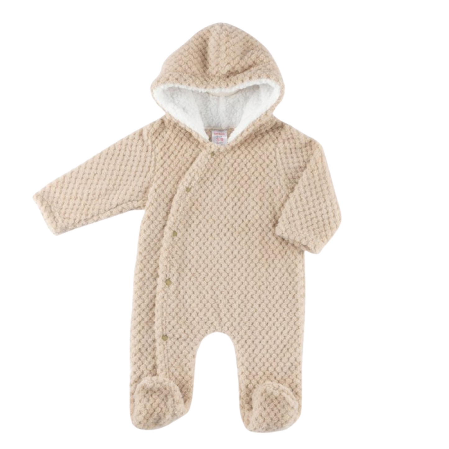 Waffle Hooded Pramsuit