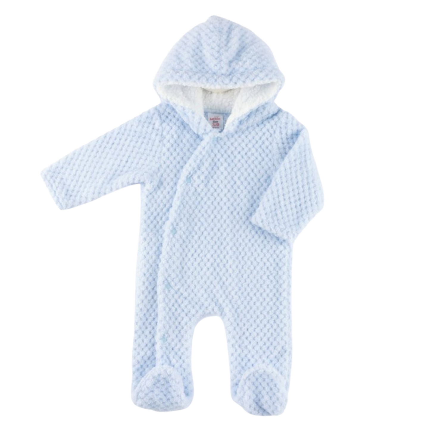 Waffle Hooded Pramsuit