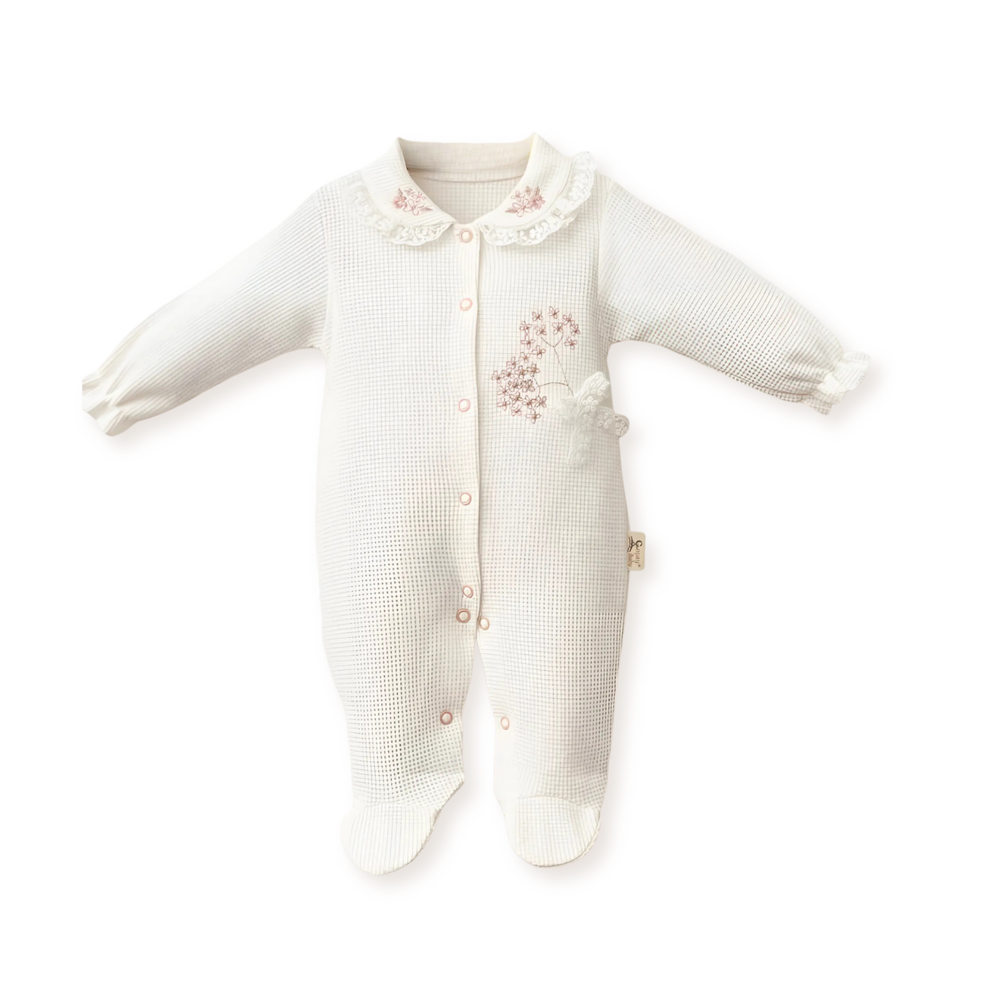 Sweet Clementine Vintage Sleepsuit