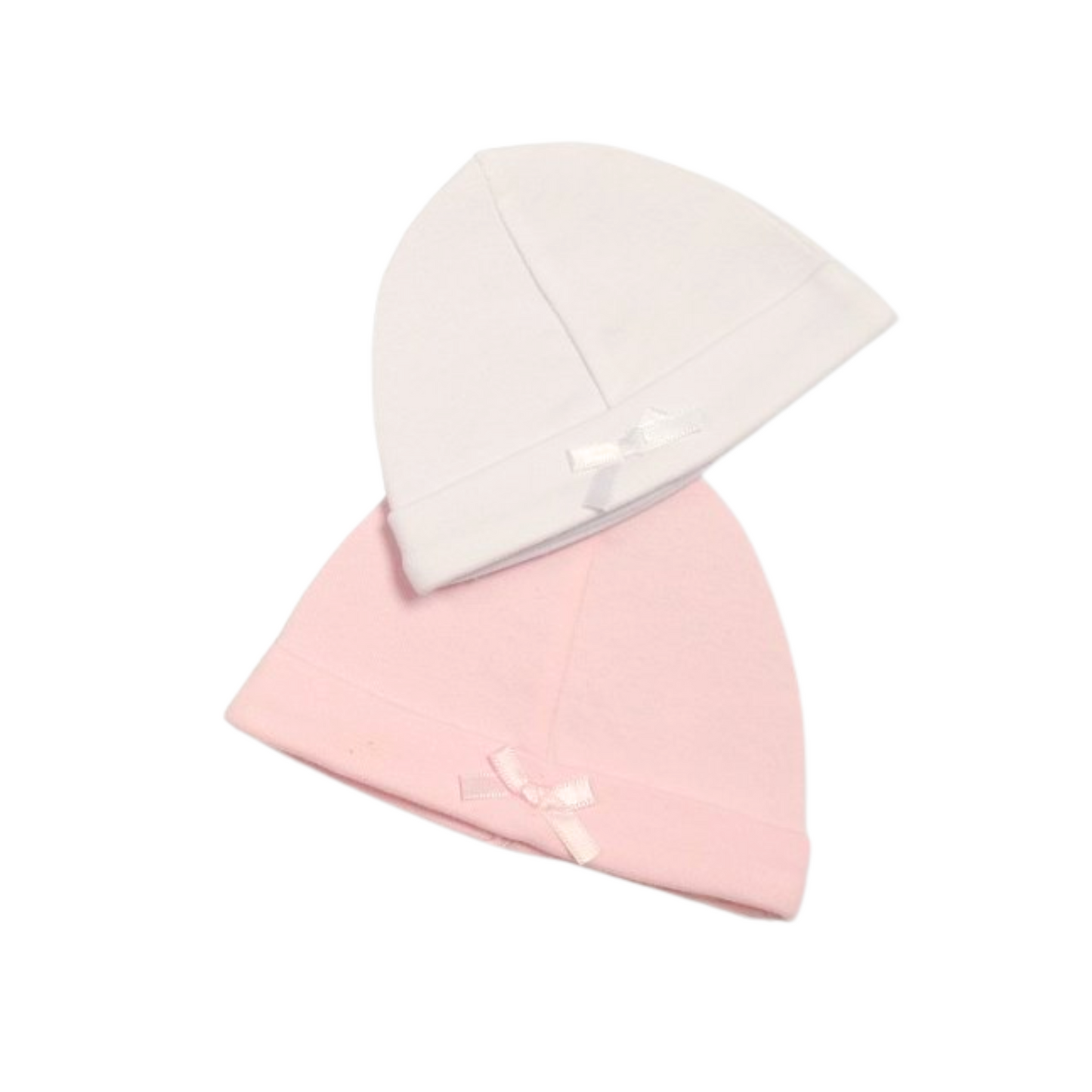 Premmies Bow Cotton Beanie Hats