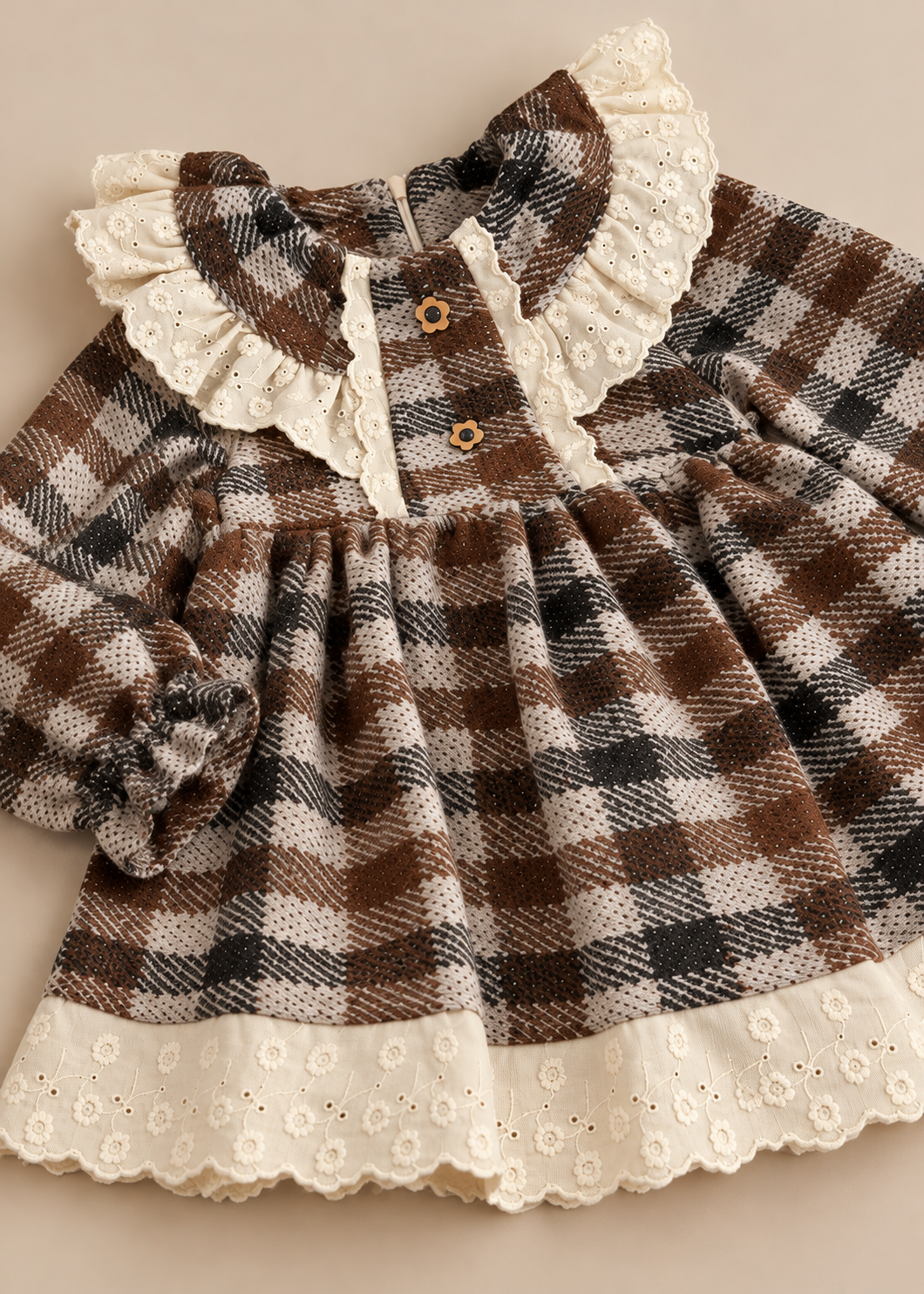 Greta Check Dress